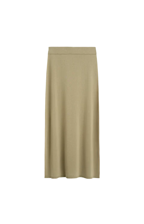 Long Knit Skirt Desert