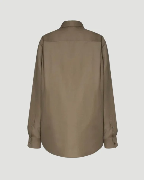 Pino Shirt in Virgin Wool — снимка 2