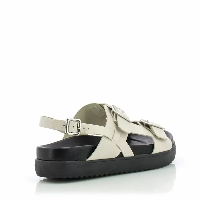 Дамски Равни Сандали BOTTERO – 366604 OFF WHITE — снимка 2