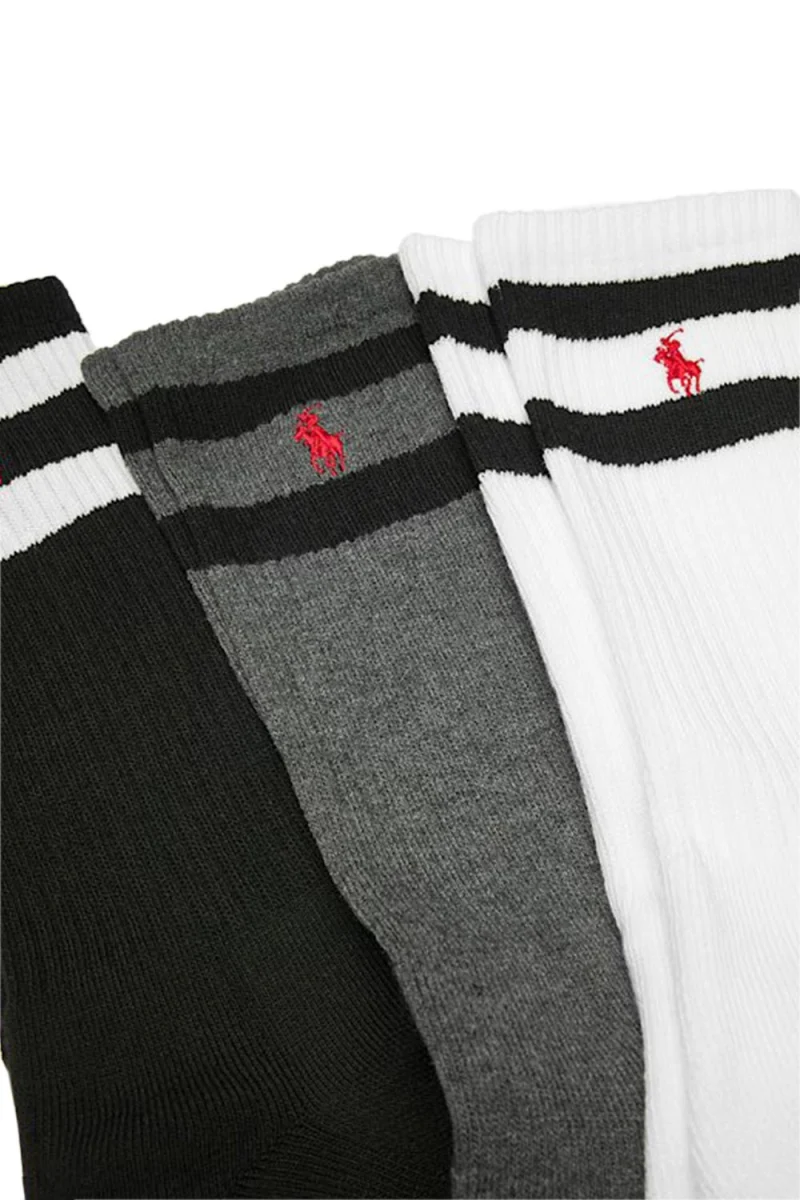 Чорапи (Pack of 3) Class Stripe-Crew 449823360002 999 multi — снимка 2