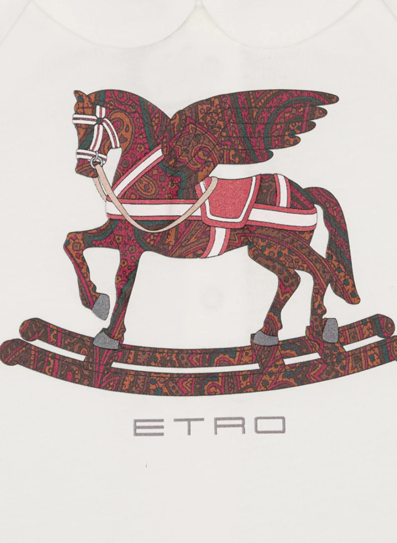 Комплект за бебета с принт Etro Kids — снимка 3