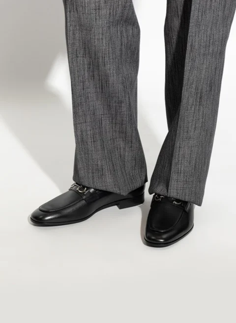 Мокасини с орнамент 'Gancini' Ferragamo — снимка 5