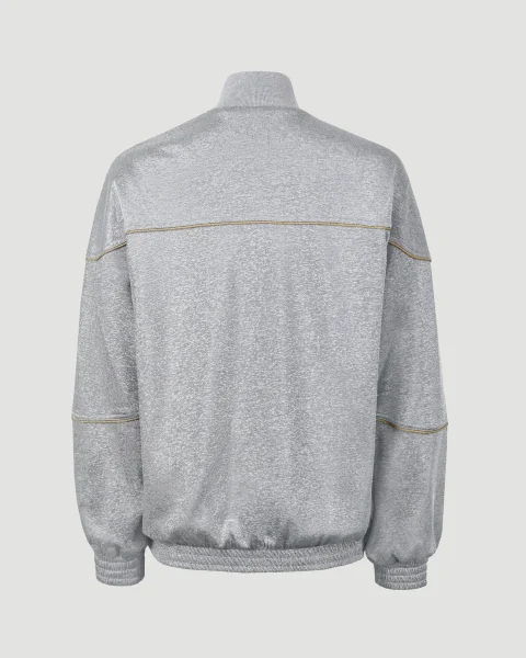 Silver Tracksuit Jacket — снимка 2