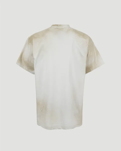 Skater Oversized T-Shirt in Dirty White — снимка 2