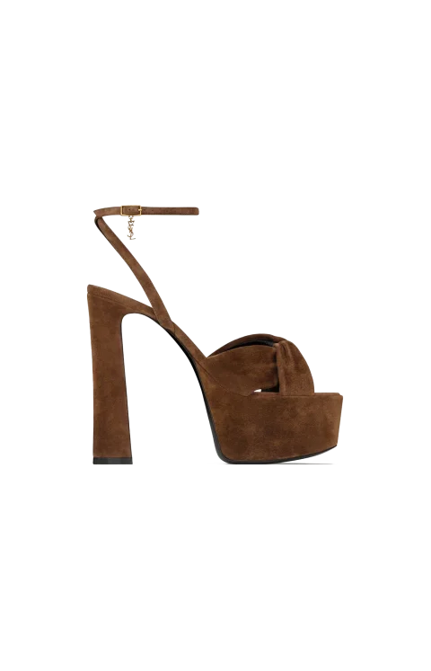 Franciane Platform Sandals in Suede
