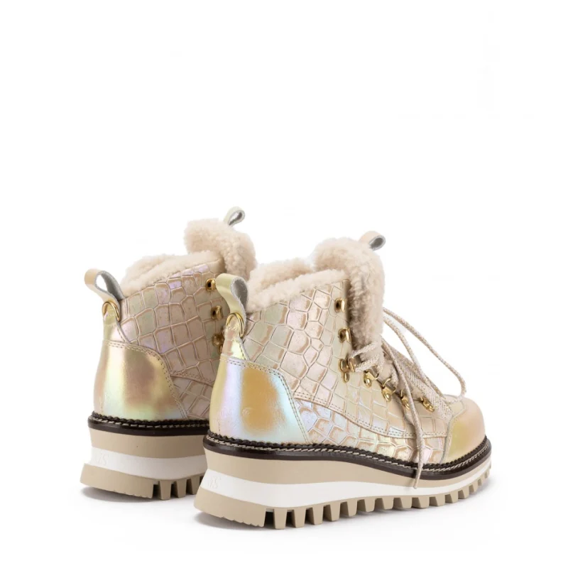 Дамски боти с вълна Erika New Italia Shoes — снимка 8