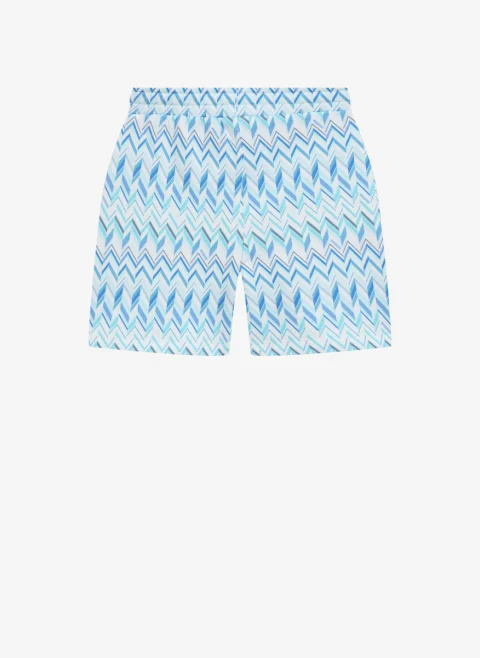Къс панталон с принт Missoni Kids — снимка 3