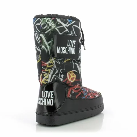 Дамски Спортни Боти MOSCHINO – JA24022G16IP200A ST. GRAFF. NE — снимка 2