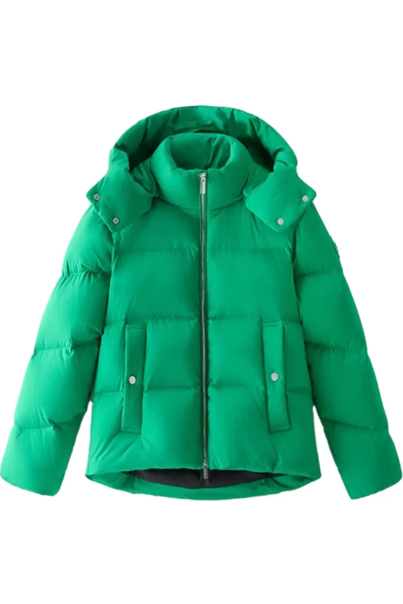 Яке Alsea Short Down Puffer CFWWOU0883FRUT1148 600 kelly green