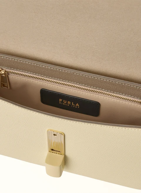 Мини чанта Furla Iride Muddy Gray Cremino — снимка 3