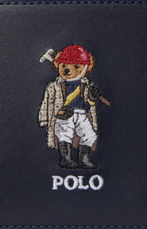 Кожено портмоне POLO BEAR — снимка 4