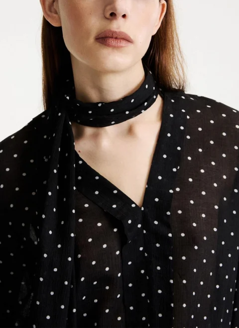 Риза с 'Polka-dot' принт Marella Mllquinoa — снимка 4