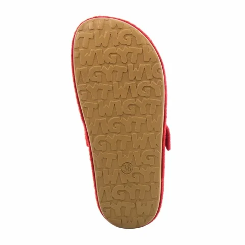 Дамски Домашни Чехли TWIGY – AA0196 TUANA RED — снимка 4