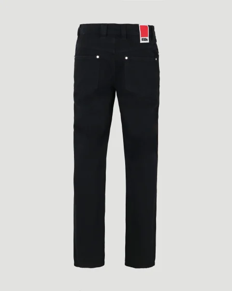 Cotton Jeans in Black — снимка 2