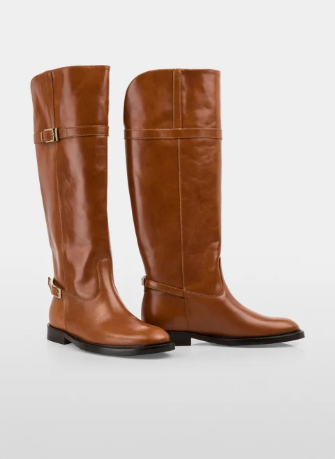 Кожени ботуши Marc Cain Collections — снимка 2