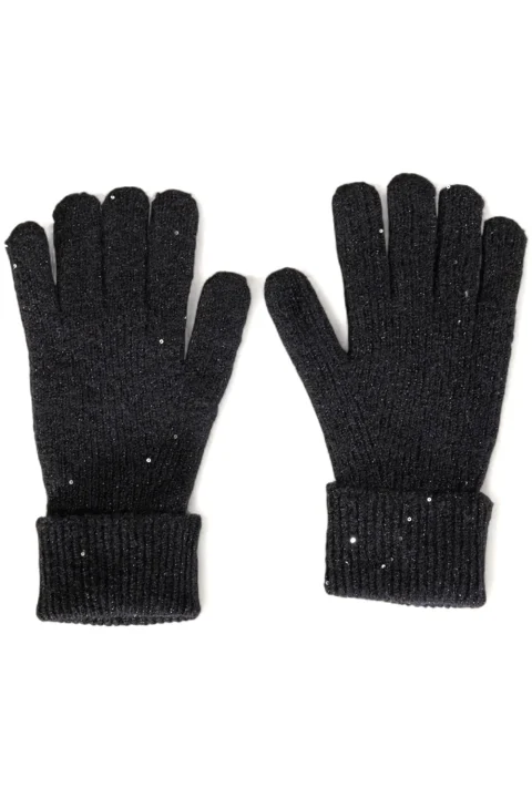 Ръкавици Onlsola Glitter Knit 15350314 C-N10 black