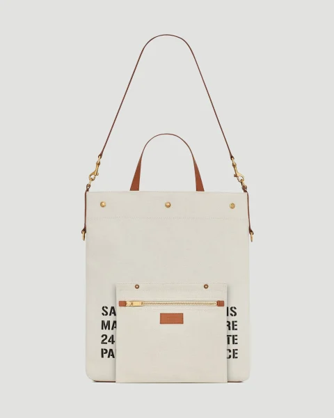 Universite North/South Foldable Tote Bag in Grey — снимка 7