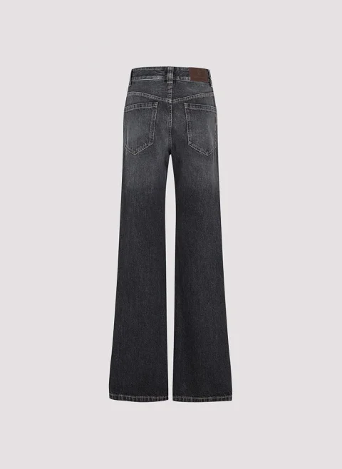 Деним с износен ефект Brunello Cucinelli — снимка 2