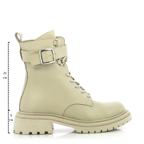 Дамски Кубинки CARLO FABIANI – 247-8473 BEIGE — снимка 6