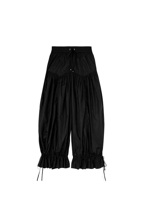 Nylon Trousers in Black