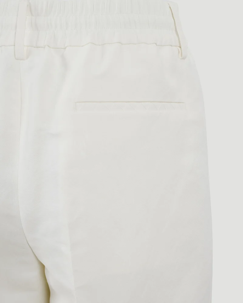 Canvas Trousers in Cream — снимка 2