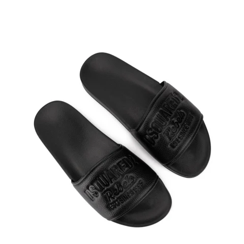 Мъжки гумени чехли Dsquared2 — снимка 4