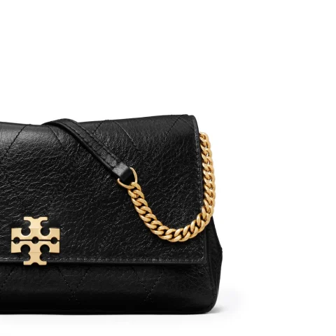 Дамска чарна чанта Charlie TORY BURCH — снимка 7
