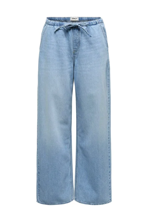 Jeans Onljay Pull Up String Pim 15363663 BS000042 dark blue denim