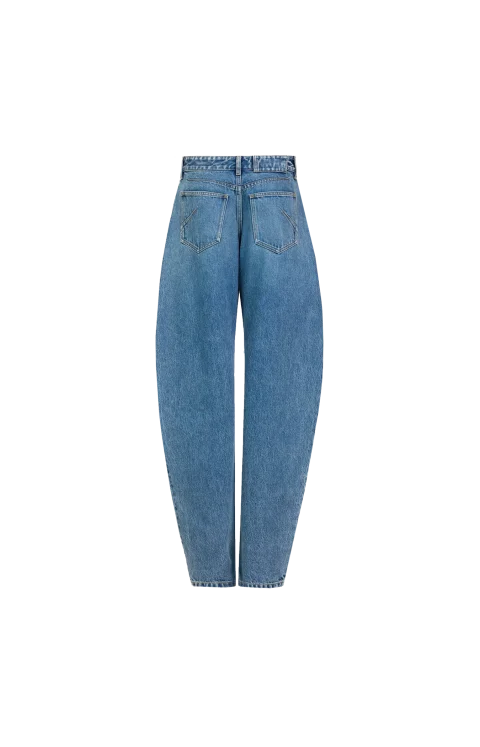 Round Denim Jeans — снимка 2