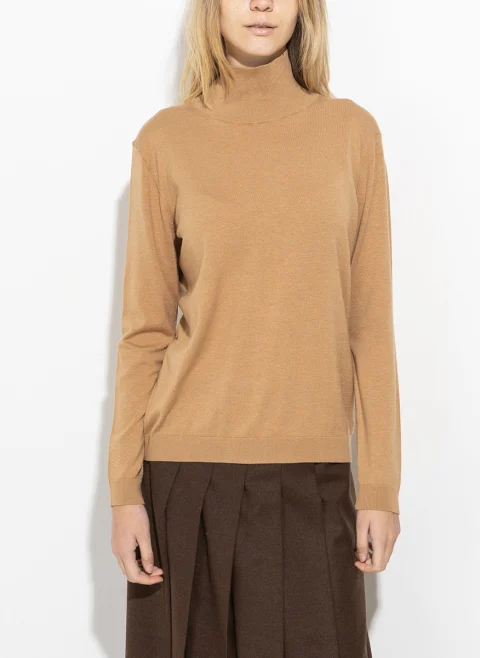 Пуловер с вълна и коприна Weekend Max Mara Kiku — снимка 14