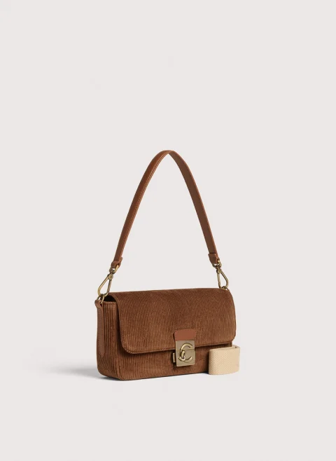 Рипсена чанта Coccinelle C-Me Lock Medium — снимка 2