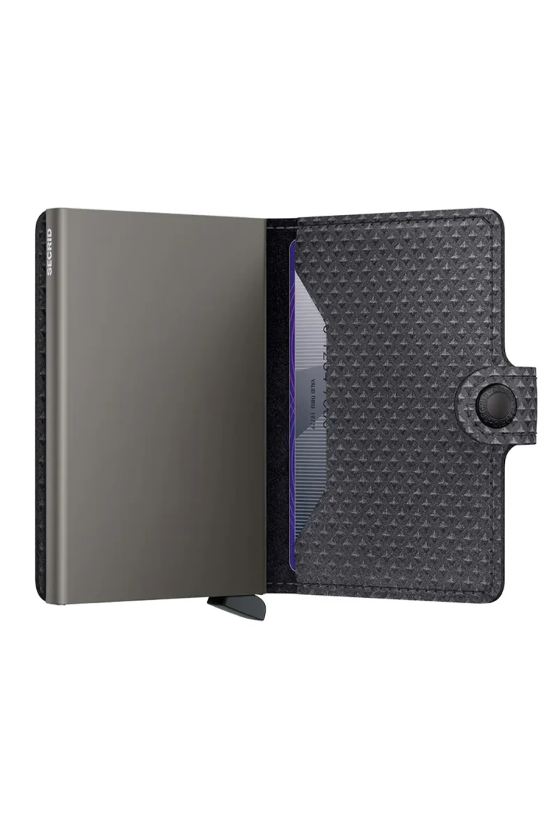 Портфейл Miniwallet Pyramid Grey MPy-Grey — снимка 2
