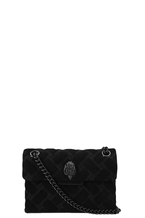 Чанта Mini Kensington Drench 6344300219 00-black suede
