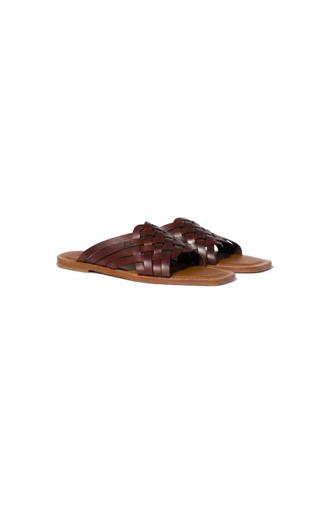 Leather Slides — снимка 2