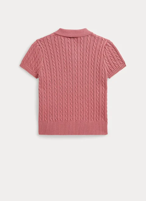 Полошърт 'Cable-knit' Ralph Lauren Kids 2-7 — снимка 5