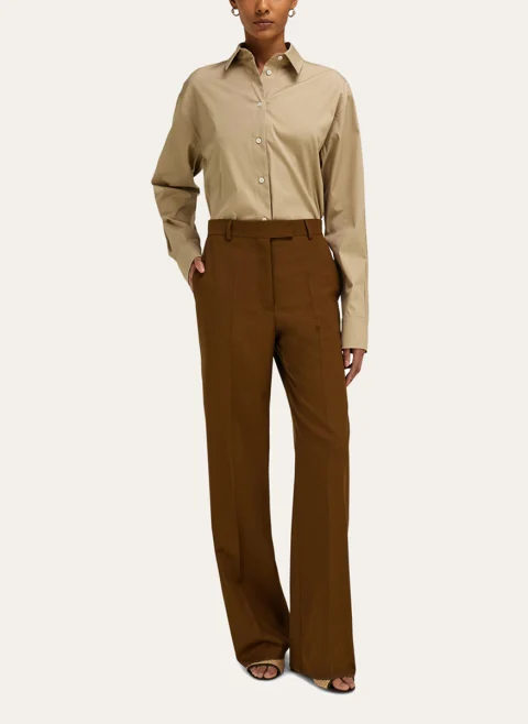 Панталон с вълна и кашмир Ferragamo — снимка 1