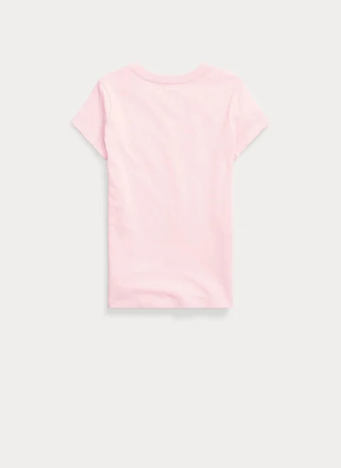 Тишърт с бродерия Ralph Lauren Kids 7-14 — снимка 5