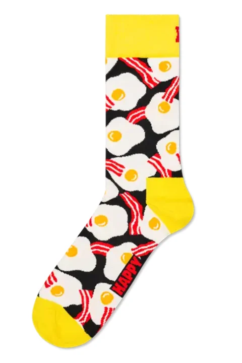 Чорапи Egg & Bacon P006545 multicolor — снимка 2
