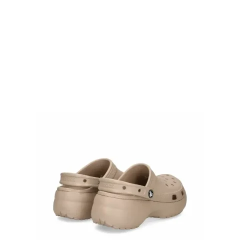 Сабо CROCS – 206750-214 CLASSIC PLATFORM CLOG TAUPE — снимка 2