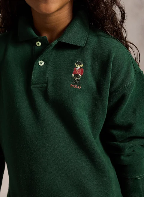 Рокля с бродерия '2 in 1' Ralph Lauren Kids 7-14 — снимка 3