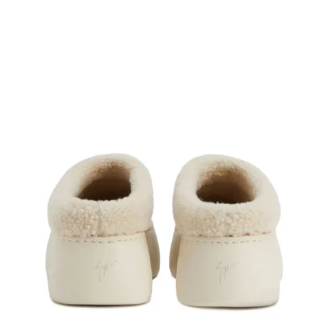 Дамски чехли с вълна League Fur Sleeper Giuseppe Zanotti — снимка 6