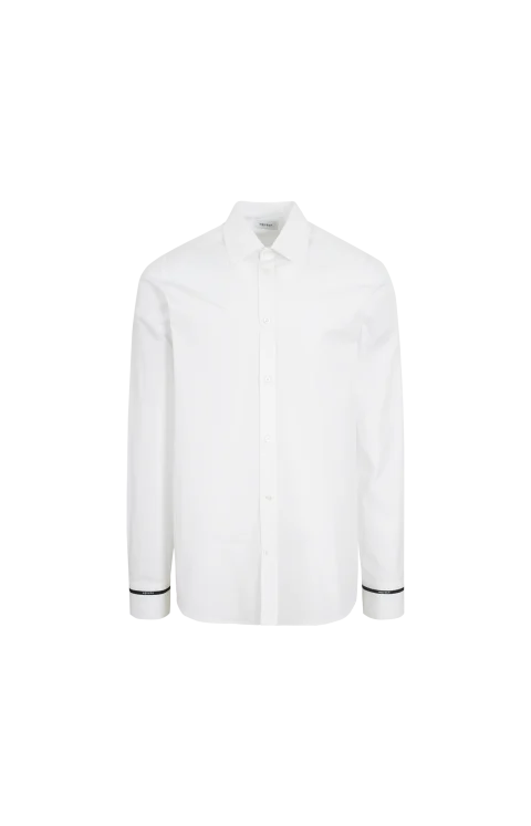 Poplin Cotton Shirt in White