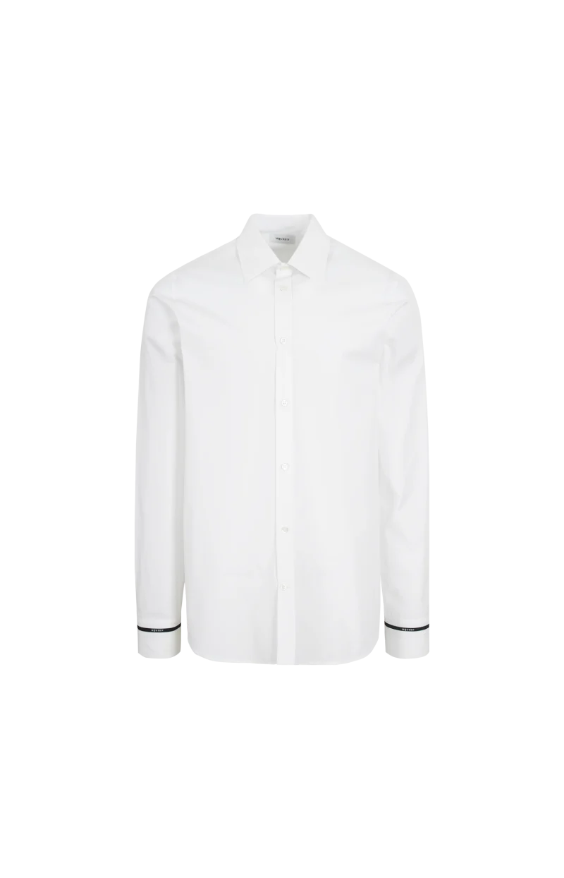 Poplin Cotton Shirt in White