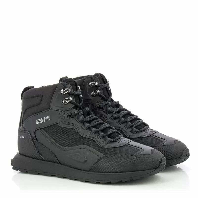 Мъжки Сникърс HUGO – 50529581 ICELIN HITO MEPU BLACK — снимка 3