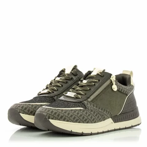 Дамски Сникърс TAMARIS – 1-1-23732-21 OLIVE COMB — снимка 3