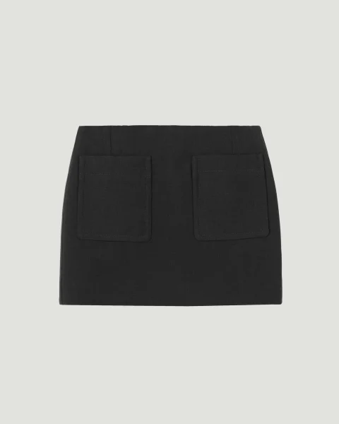 Mini Skirt in Anthracite