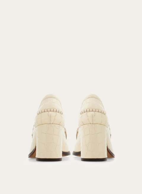 Еспадрили на ток `F buckle` Ferragamo — снимка 5