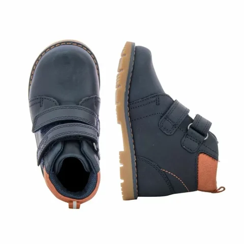 Боти Момчета CLARKS – 261692667040 Heath Strap T Navy — снимка 4