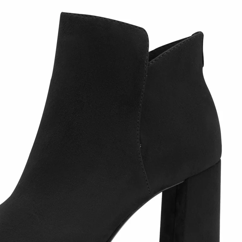 Дамски Боти На Ток TAMARIS – 1-25362-45-001 BLACK — снимка 4