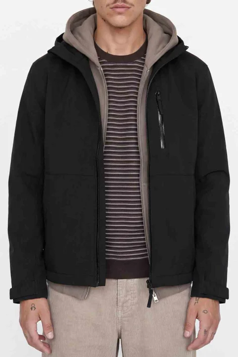 Яке Jcolegacy Technical Shell 12299880 C-N10 black — снимка 2